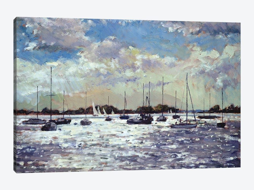 Evening Light, Gulf Of Morbihan, 2002 by Christopher Glanville 1-piece Canvas Print