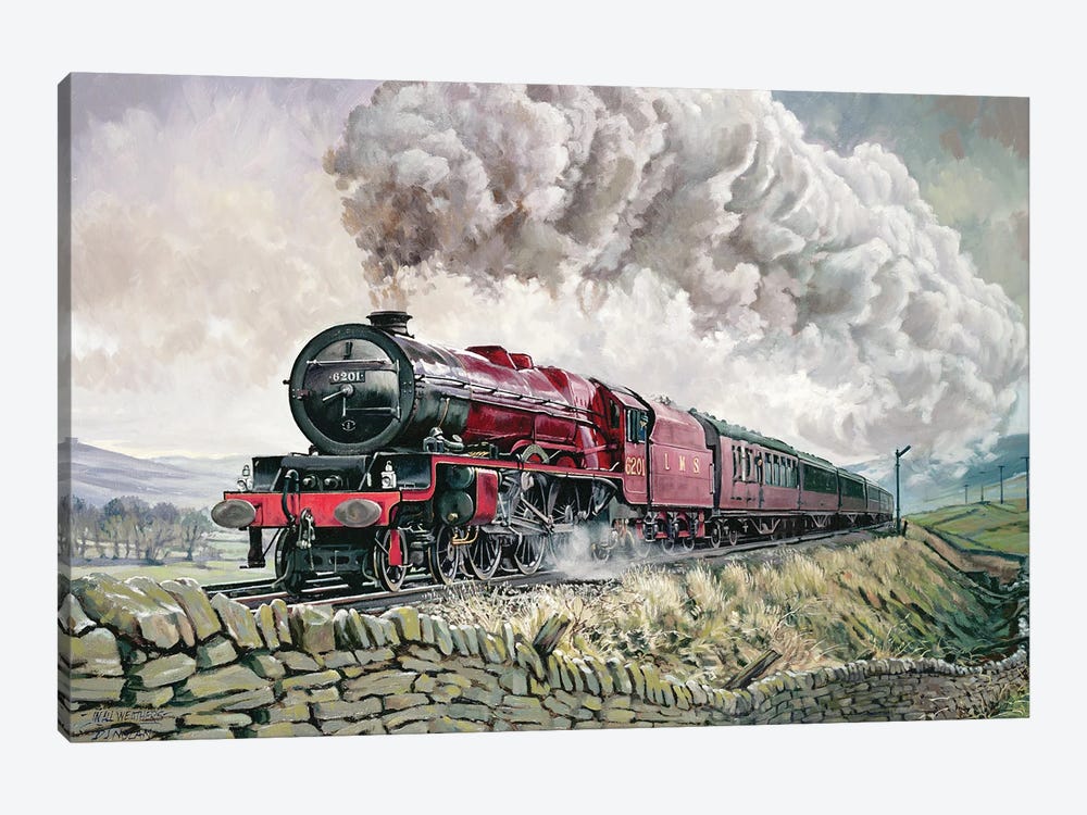 The Princess Elizabeth Storms North In All Weathers by David Nolan 1-piece Art Print