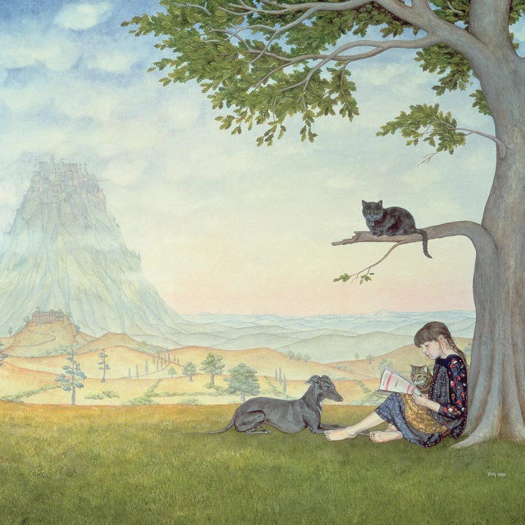 Four Friends by Ditz wall art