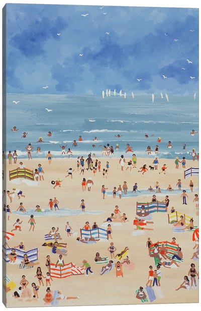 Beach Canvas Art Print - Sandy Beach Art