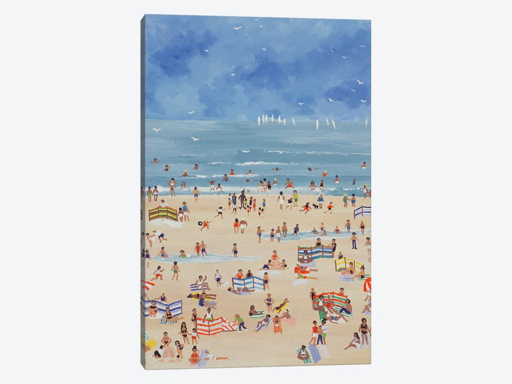 Beach by Judy Joel 1-piece Canvas Art