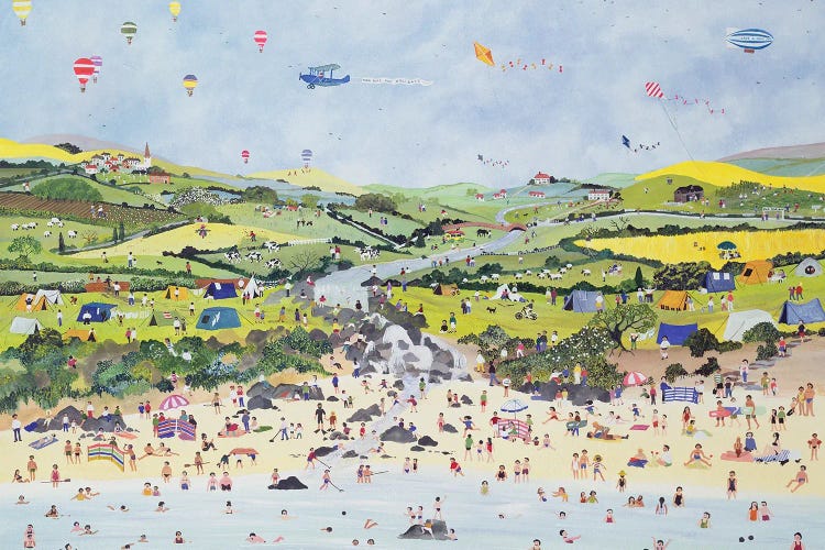 High Days And Holidays by Judy Joel wall art