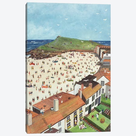View From The Tate Gallery St. Ives Canvas Print #BMN13387} by Judy Joel Canvas Print