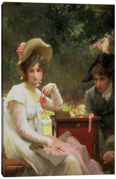 In Love, 1907  Canvas Art Print