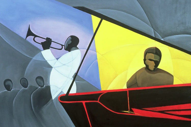 Hot And Cool Jazz, 2004 by Kaaria Mucherera wall art