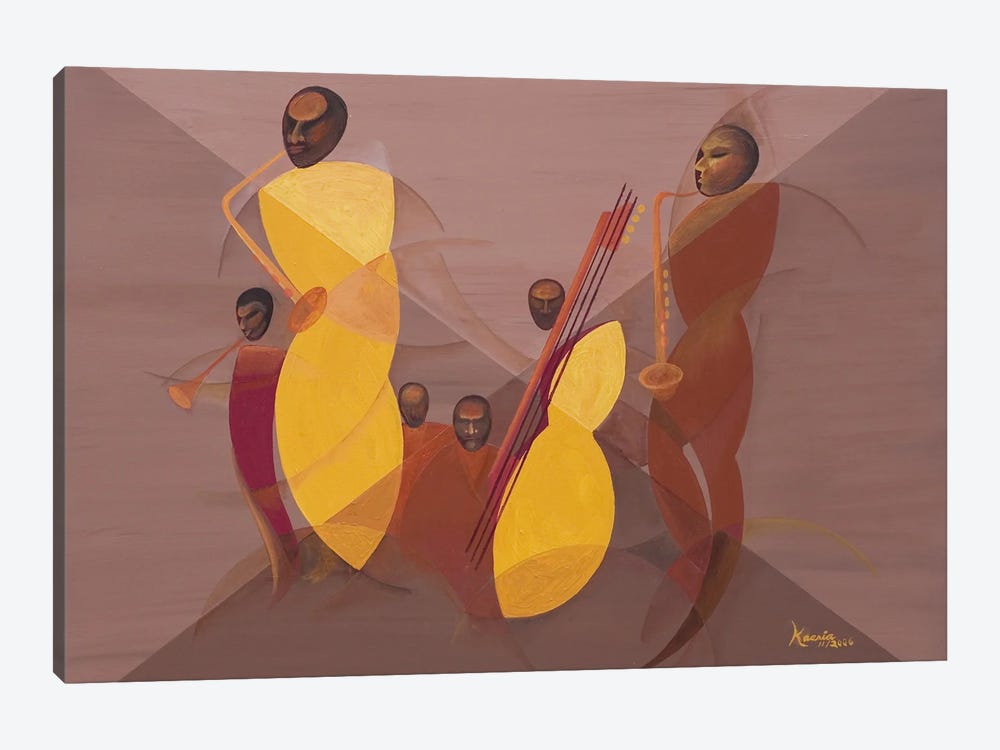 Mango Jazz, 2006 by Kaaria Mucherera 1-piece Canvas Art