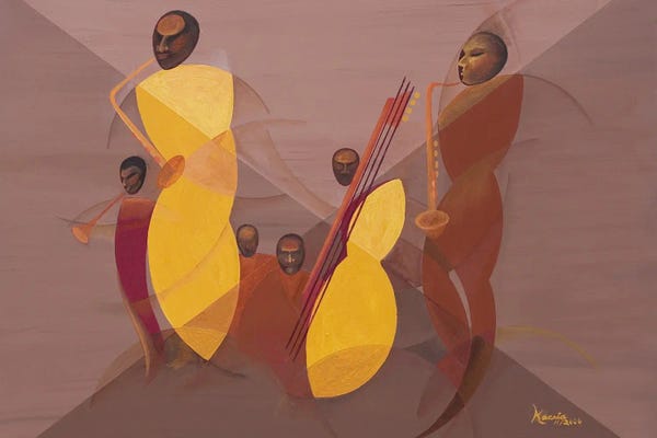 Musicians: Mango Jazz, 2006 by Kaaria Mucherera