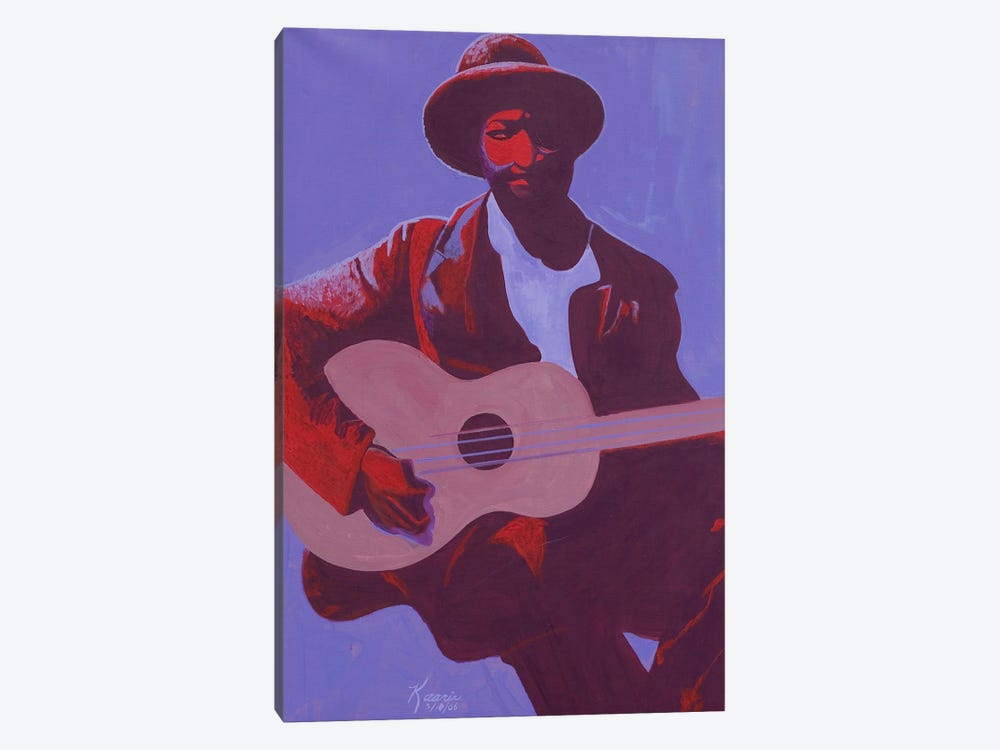 Purple Blues, 2006 by Kaaria Mucherera 1-piece Canvas Art Print