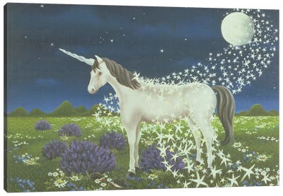 Magic, 1974 Canvas Art Print - Unicorn Art