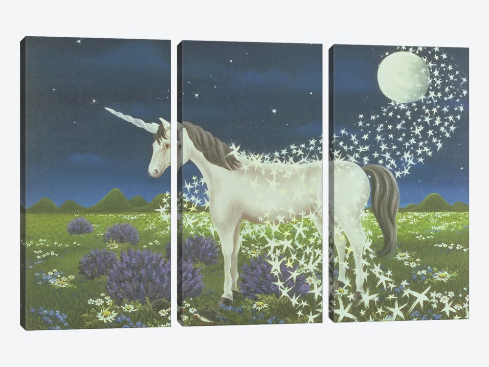 Magic, 1974 by Magdolna Ban 3-piece Canvas Wall Art