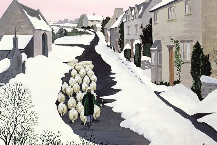 Whittington In Winter by Maggie Rowe wall art