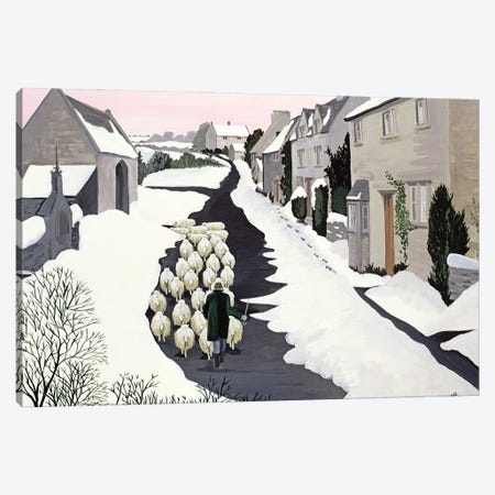 Whittington In Winter Canvas Print #BMN13408} by Maggie Rowe Art Print