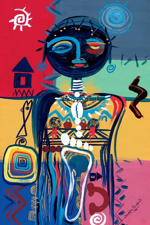 Dreaming Of Africa, 2004 by Perrin Ebitari Oglafa wall art