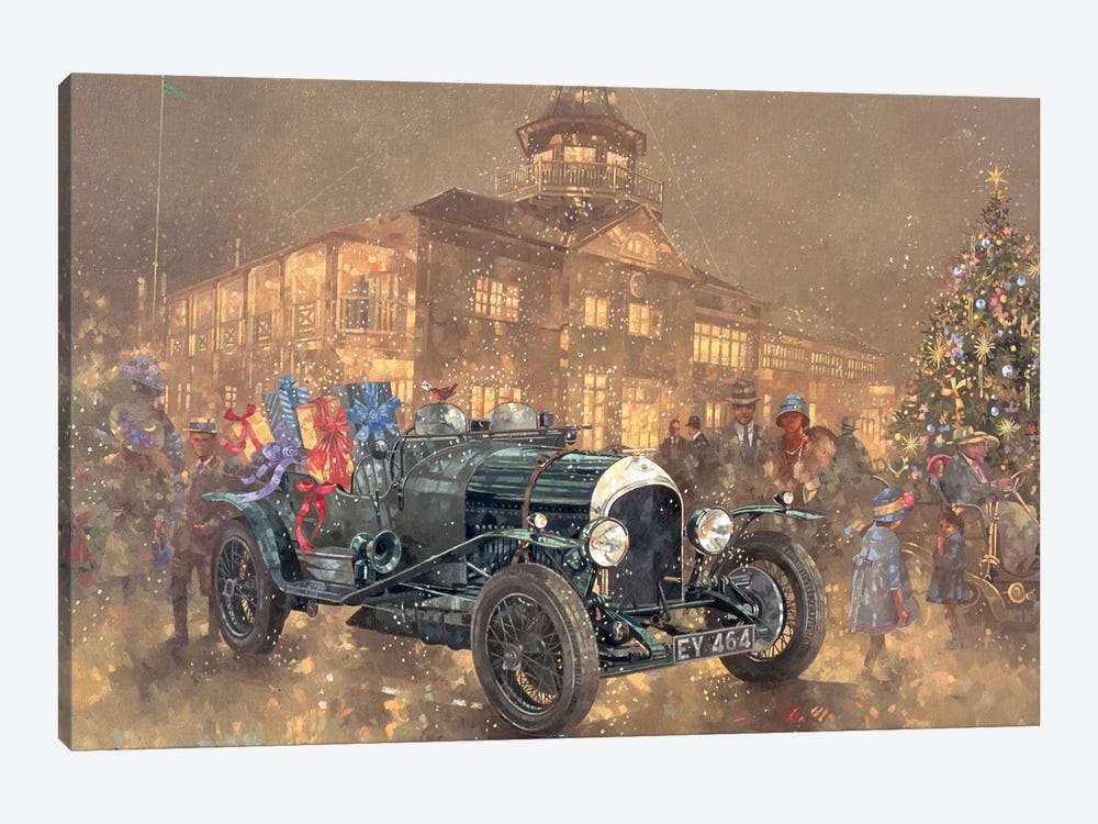 Christmas Party At Brooklands by Peter Miller 1-piece Art Print