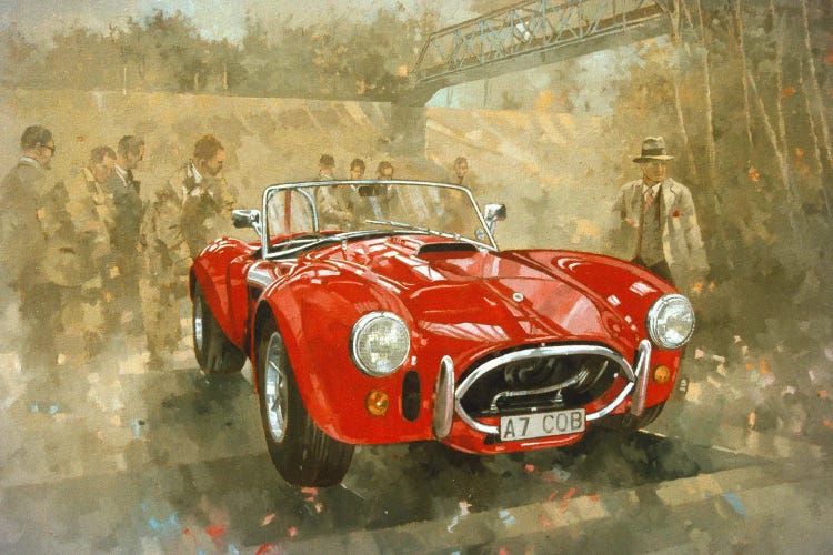 Cobra At Brooklands by Peter Miller wall art