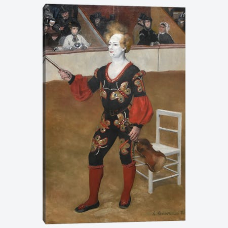 The Clown, 1868 Canvas Print #BMN13425} by Pierre-Auguste Renoir Canvas Art