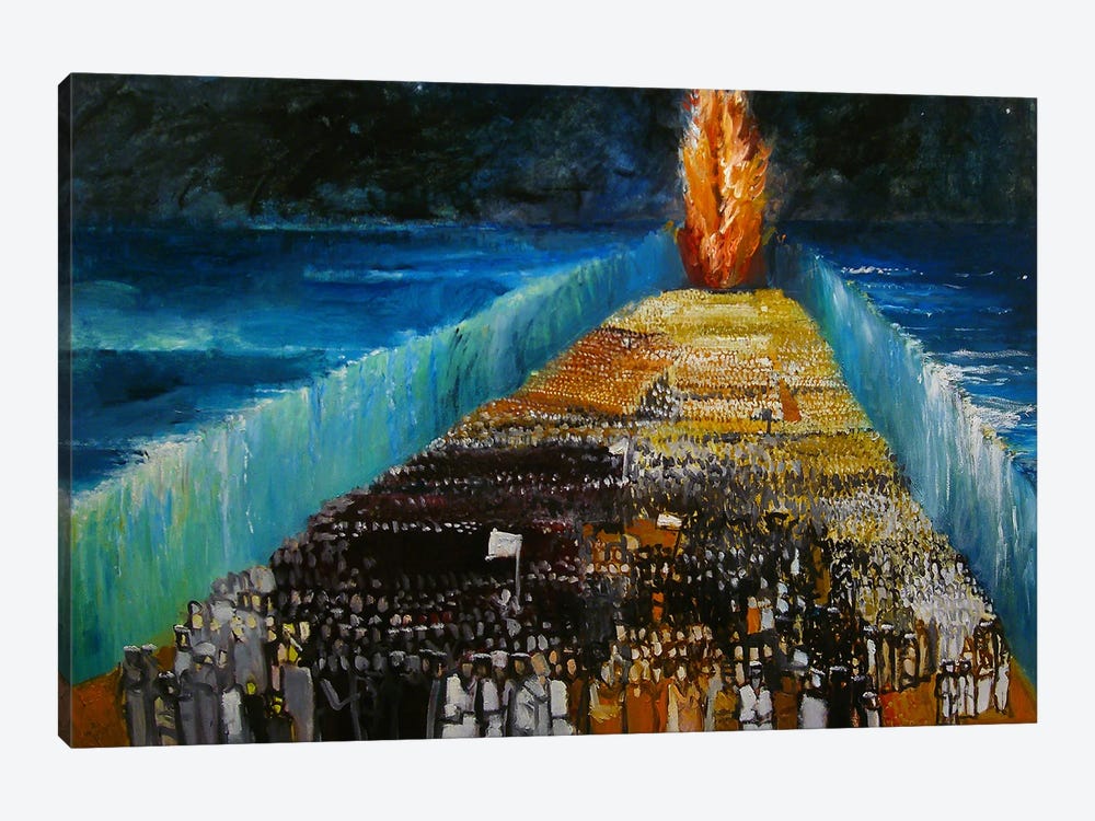 Exodus, 1999 by Richard Mcbee 1-piece Canvas Wall Art