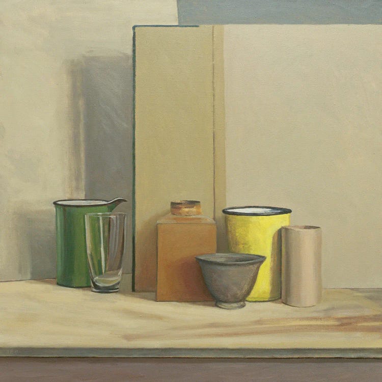 Yellow And Green by William Packer wall art