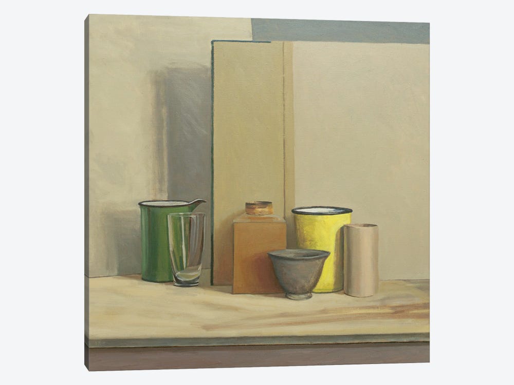 Yellow And Green by William Packer 1-piece Canvas Art