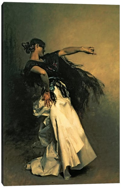 The Spanish Dancer Canvas Art Print
