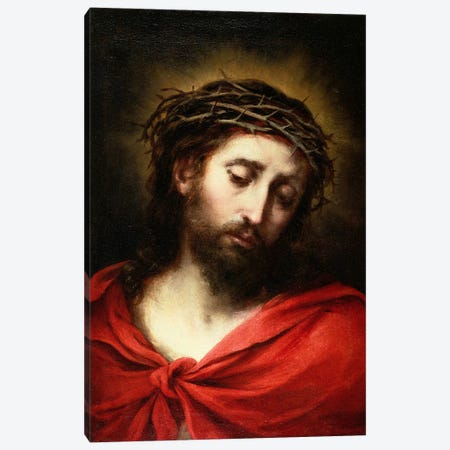 Ecce Homo, or Suffering Christ Canvas Print #BMN13457} by Bartolome Esteban Murillo Canvas Print