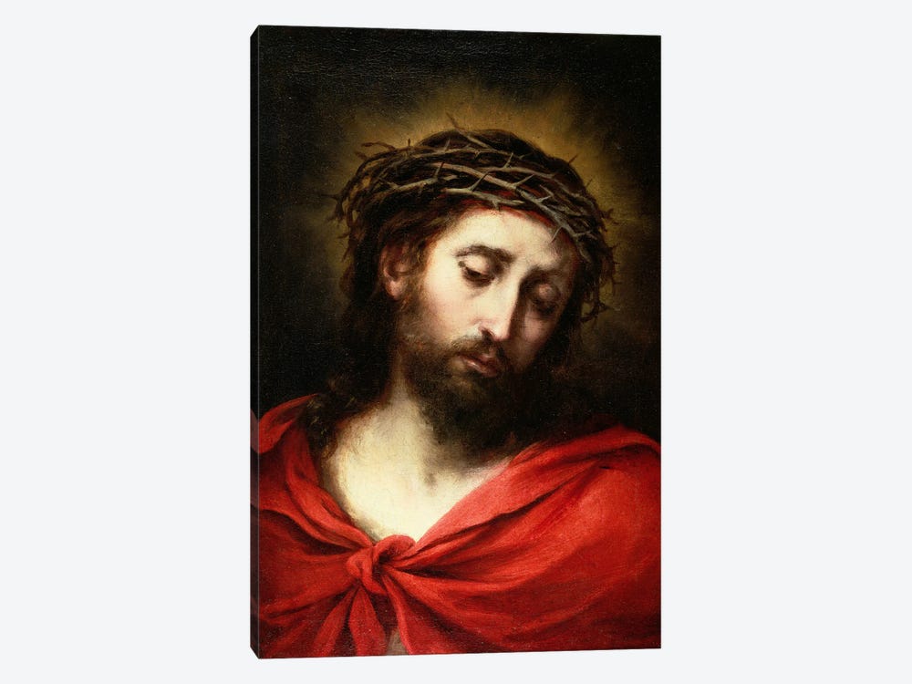 Ecce Homo, or Suffering Christ by Bartolome Esteban Murillo 1-piece Art Print