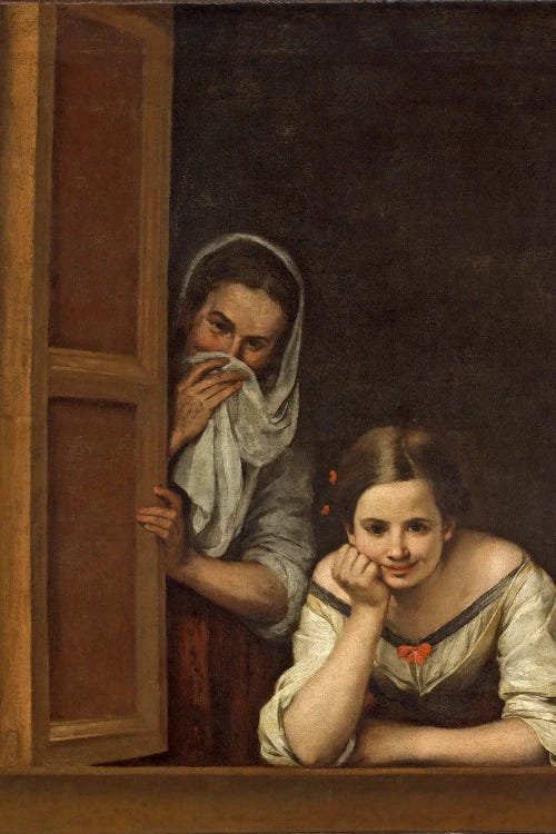 Women from Galicia at the Window