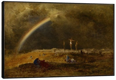 The Triumph at Calvary Canvas Art Print - Rainbow Art