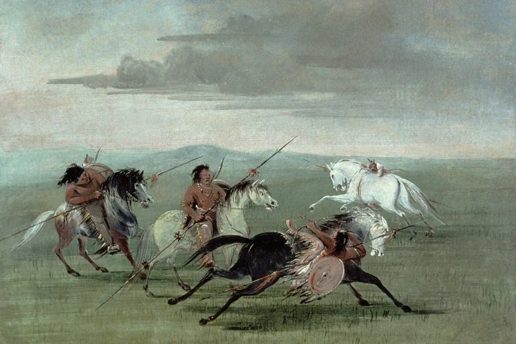 Commanche Feats Of Martial Horsemanship