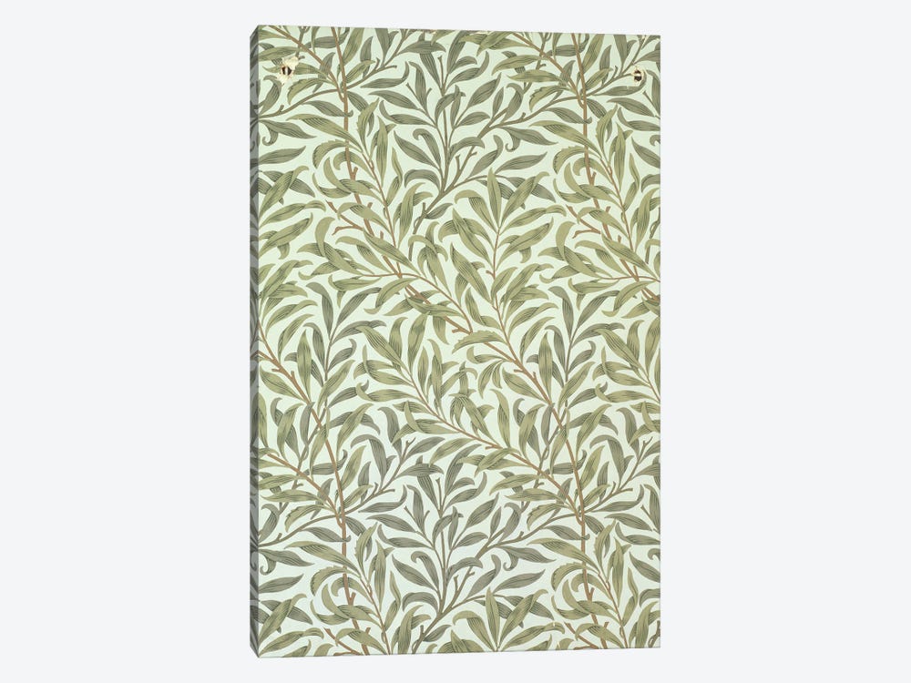 Willow Bough Wallpaper, 1887 by William Morris 1-piece Canvas Art Print
