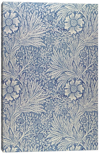 Marigold Wallpaper, 1875 Canvas Art Print - 2024 Art Trends