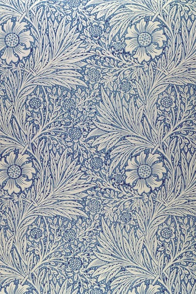 Granny Chic: Marigold Wallpaper, 1875 by William Morris