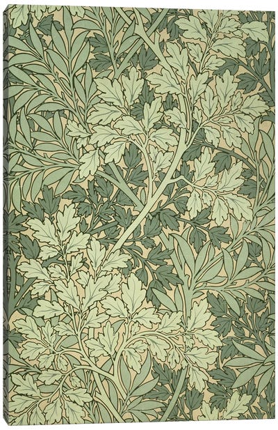Foliage Wallpaper Canvas Art Print