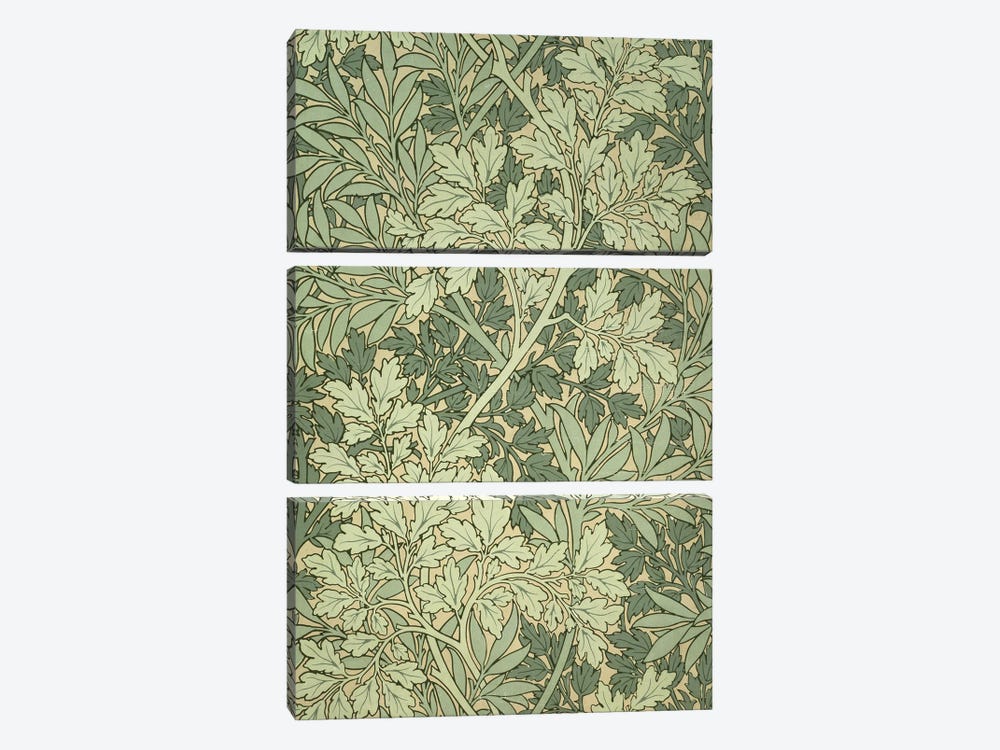 Foliage Wallpaper by John Henry Dearle 3-piece Art Print