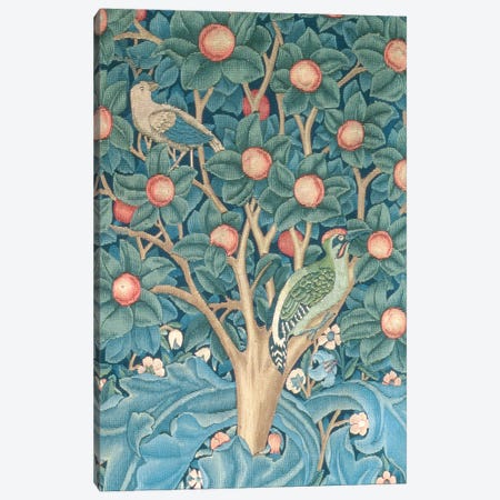 The Woodpecker Tapesty Canvas Print #BMN13491} by William Morris Canvas Wall Art