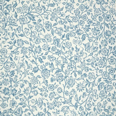 Merton Wallpaper Design by William Morris framed canvas print