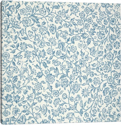 Merton Wallpaper Design Canvas Art Print - William Morris