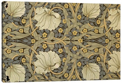 Pimpernell Wallpaper Design Canvas Art Print - William Morris