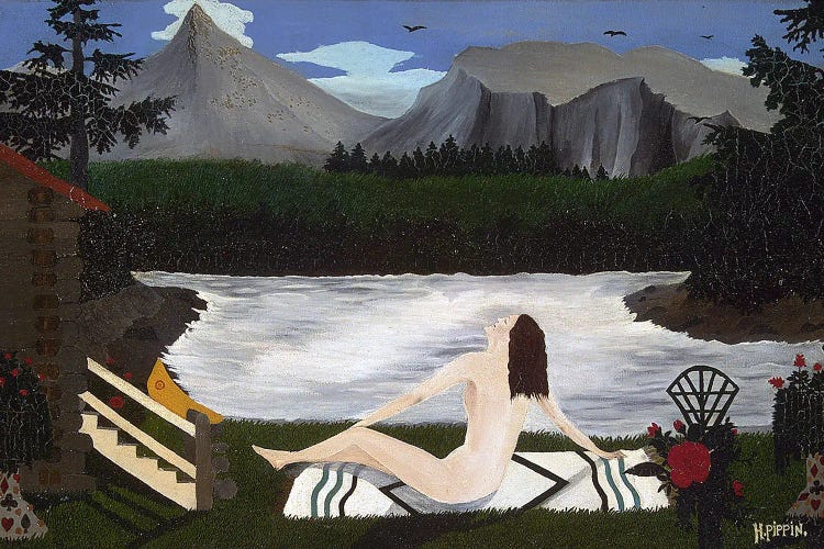 Lady Of The Lake by Horace Pippin wall art