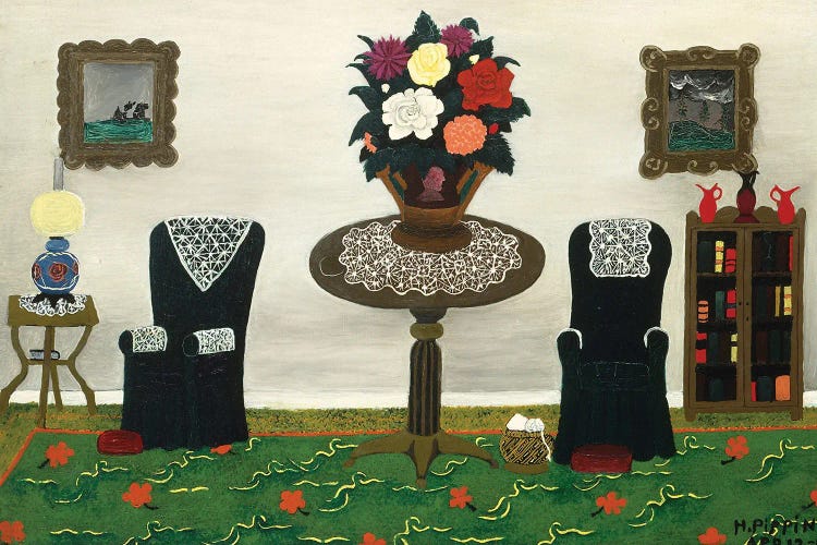 Victorian Interior II by Horace Pippin wall art