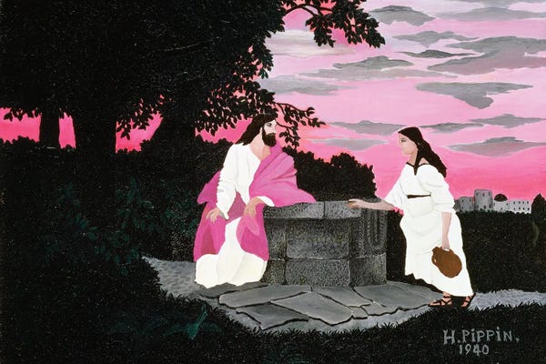 Horace Pippin: Woman Of Samaria by Horace Pippin