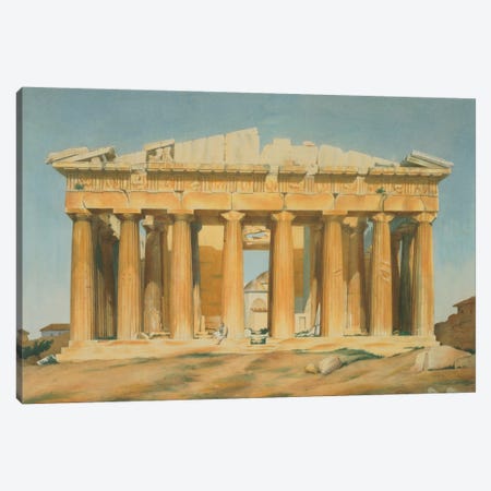 The Parthenon, Athens, 1810-37  Canvas Print #BMN1352} by Louis Dupre Canvas Art