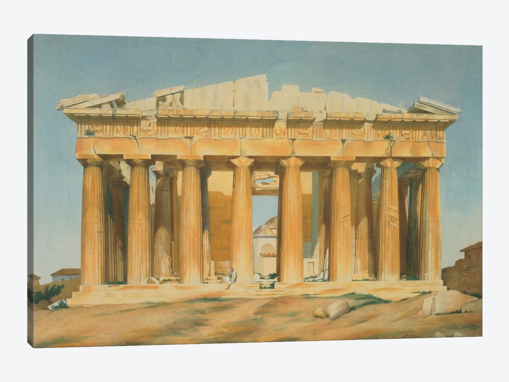 The Parthenon, Athens, 1810-37  by Louis Dupre 1-piece Canvas Art