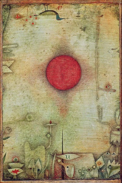 Bauhaus: Ad Marginem, 1930 (no 210) by Paul Klee