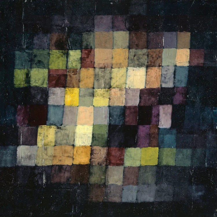 Ancient Harmony, 1925 by Paul Klee wall art