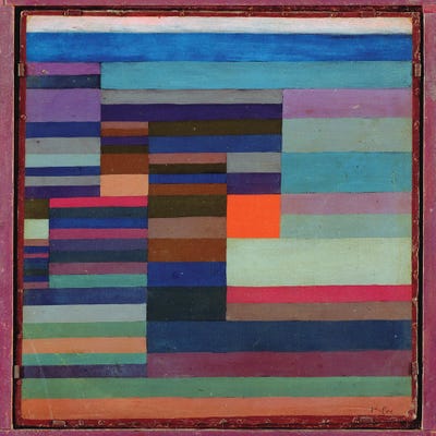 Fire In The Evening, 1929 by Paul Klee art print