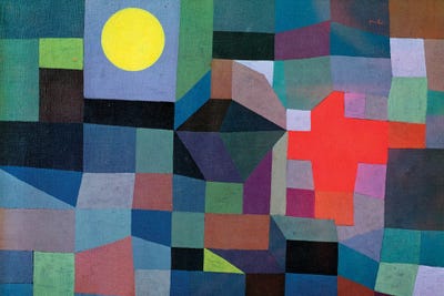 Fire, Full Moon, 1933 by Paul Klee art print