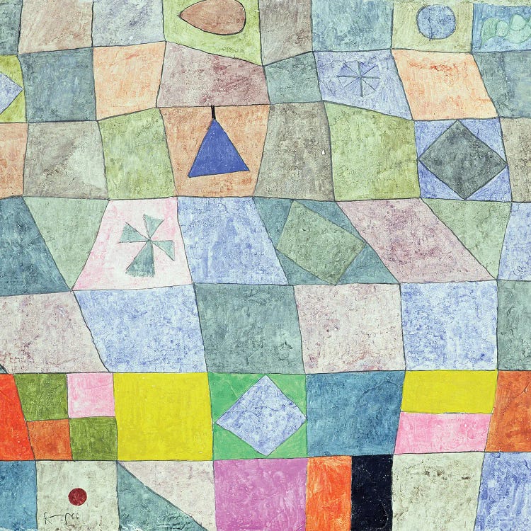 Friendly Game, 1933 (no 310) by Paul Klee wall art