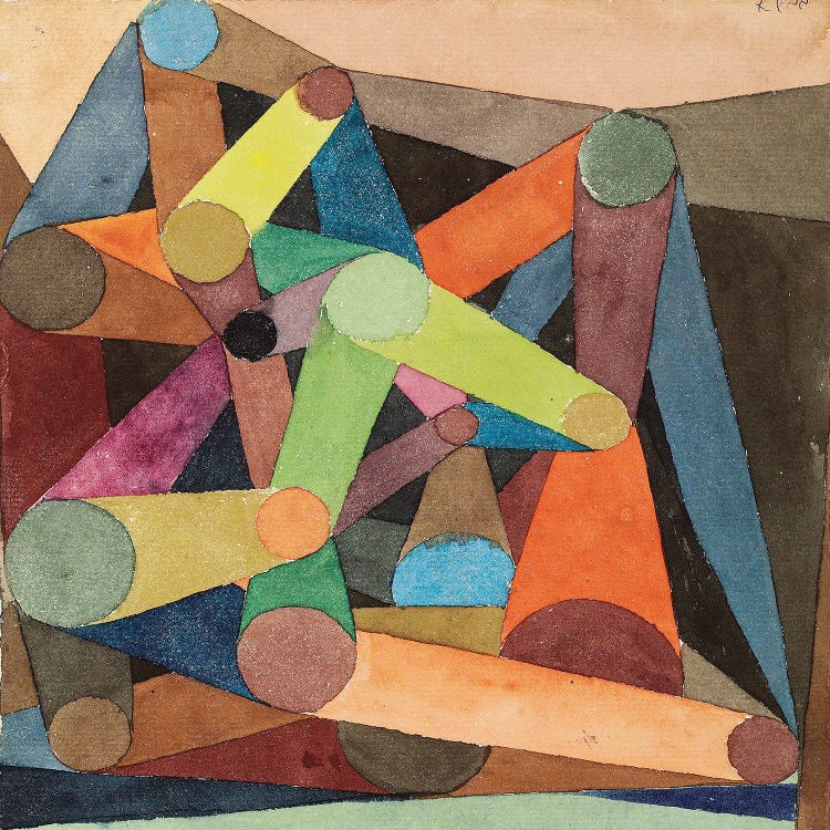 Open Mountain, 1914 by Paul Klee wall art