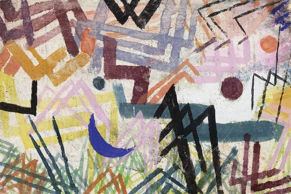 Bauhaus: The Power of Play in a Lech landscape, 1917 by Paul Klee